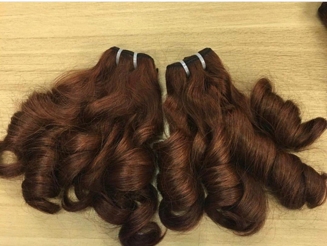 Weft Hair. Super Double Drawn. Single Colour. Long Length