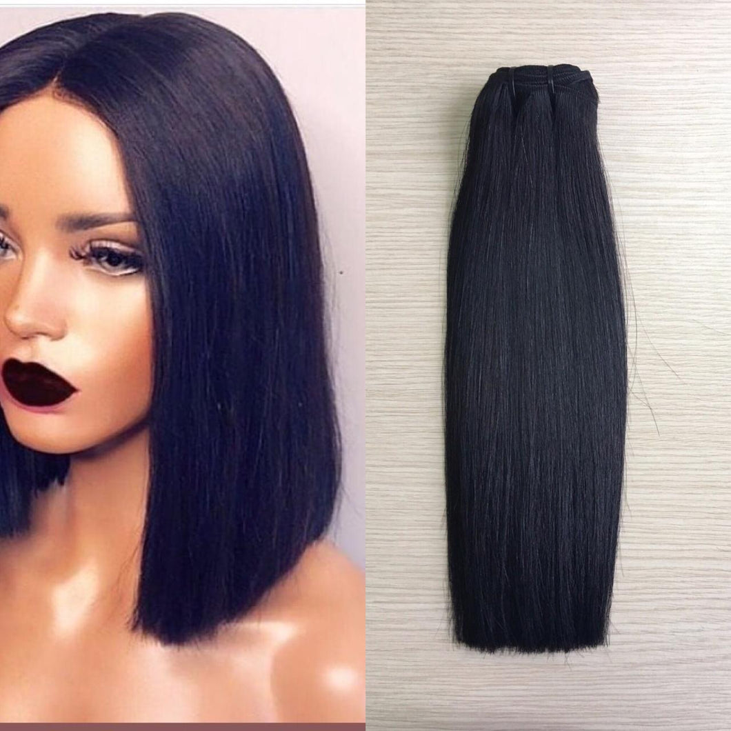 Bob-cut Wigs. Black