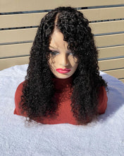 Load image into Gallery viewer, Natural Black Funmi Wigs. Short to Medium Length
