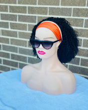 Load image into Gallery viewer, Single Colour Wig. Black headband
