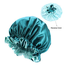 Load image into Gallery viewer, Reversible Satin Sleep Bonnet
