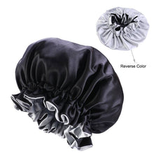 Load image into Gallery viewer, Reversible Satin Sleep Bonnet
