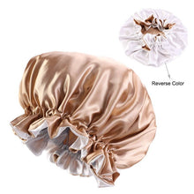 Load image into Gallery viewer, Reversible Satin Sleep Bonnet
