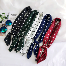 Load image into Gallery viewer, Polka Dot Head and Neck Scarfs
