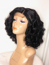 Load image into Gallery viewer, Natural Black Funmi Wigs. Short to Medium Length
