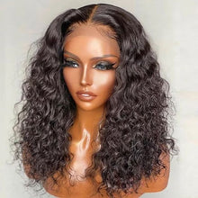 Load image into Gallery viewer, Natural Black Funmi Wigs. Short to Medium Length
